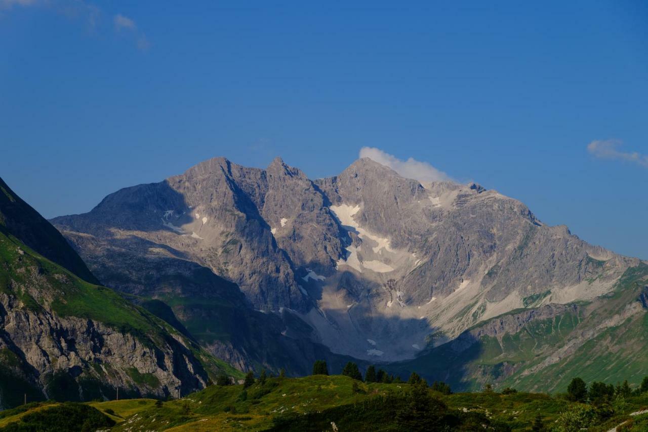 Alpenappartement Bergkoenig Warth  Bagian luar foto