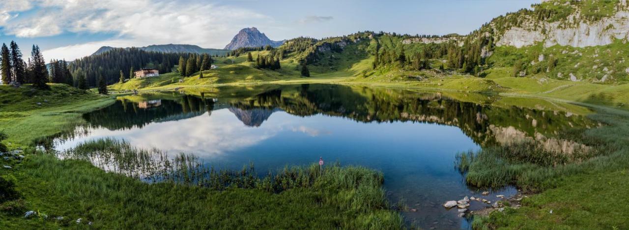 Alpenappartement Bergkoenig Warth  Bagian luar foto
