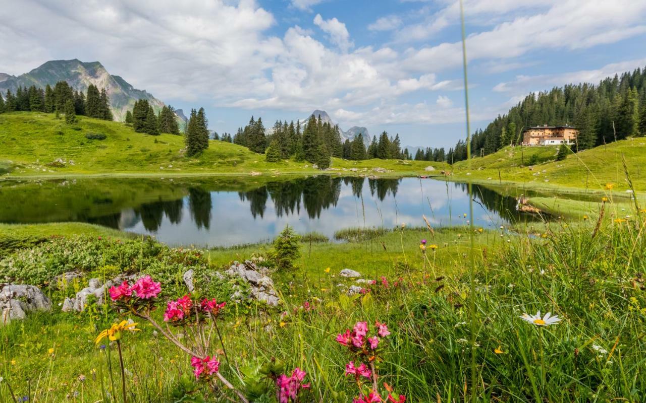 Alpenappartement Bergkoenig Warth  Bagian luar foto