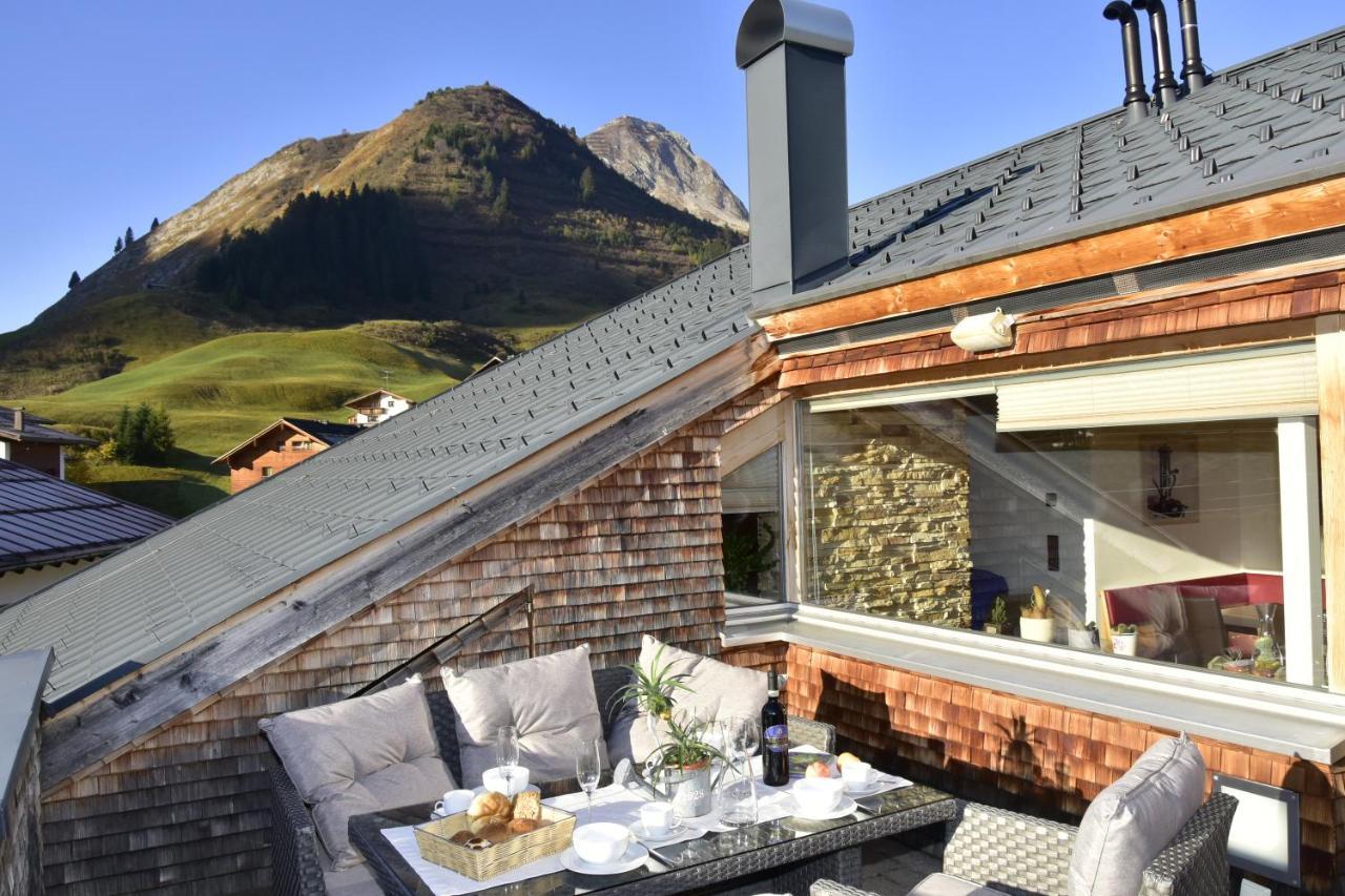 Alpenappartement Bergkoenig Warth  Bagian luar foto